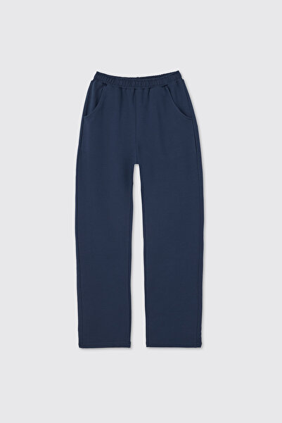 Panço Kız Çocuk Lacivert Eşofman Altı