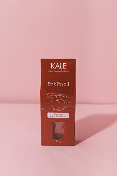 Kale Pestil & Köme Rafine Şekersiz ve Glutensiz Erik Pestili 80 gr