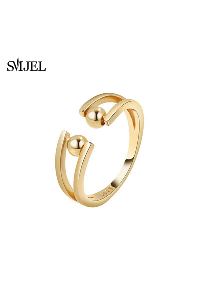 Choice resizable 105 2025 New Anxiety Rings for Women Rotate Freely Beads Spi...
