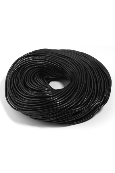 Choice 2.5mm 5yards Black 2-5yards/lot 1-6mm 3 Color Genuine Cow Leather Roun...