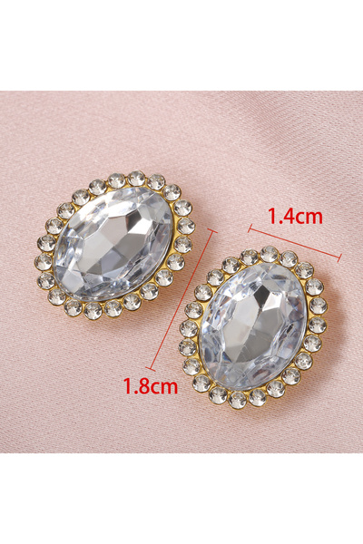 Choice 30 قطعة من خرز أحجار الراين البيضاء، 30 قطعة من خرز أحجار الراين الملو...