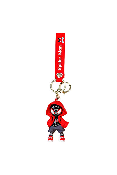 Miniso KC3857 Marvel Spider Man cartoon keychain, car keychain, durable keych...