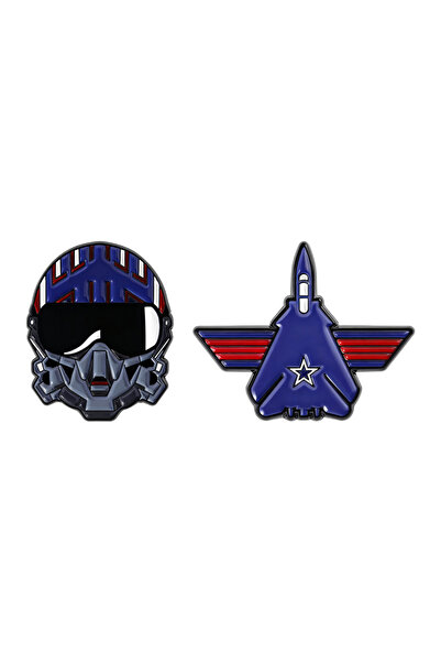 Choice Set Maverick Air Force Army Military Movie Enamel Pins Aviation Pilot ...