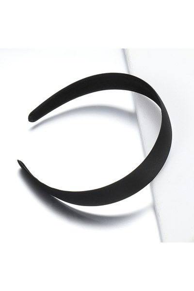 Choice 3mm width 1PC Black Full Wrap Cloth Plastic Headband 1.5-4mm Wide Head...