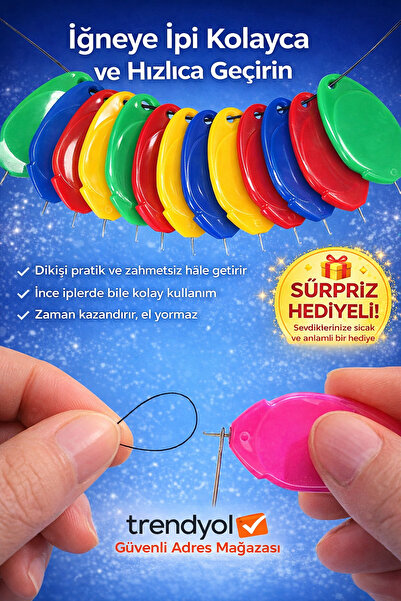HAYATINIZI KOLAYLAŞTIRIN İğne İplik Geçirme Aparatı – İğneye İpi Kolay ve Hız...