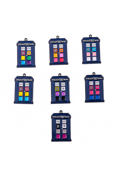 Choice مجموعة دبابيس خيطية من مسلسل دكتور هو، مستوحاة من مسلسل USTV، تتضمن بر...