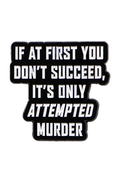 Choice 15 دبوسًا مطليًا بالمينا عليه عبارة "لن أكون" - دبوس معدني مضحك - بروش...