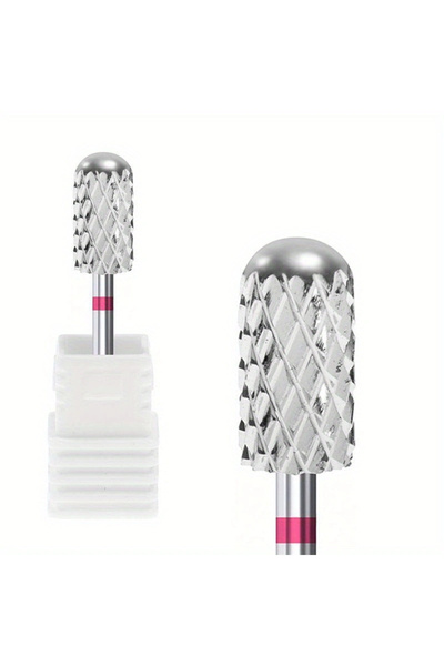Choice1 3XC 1PC Carbide Tungsten Nail Drill Bit Rotate Burr Milling Nail Cutt...
