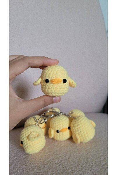 ayta kids clothing toys Amigurumi el yapımı sevimli civciv anahtarlık / çanta...