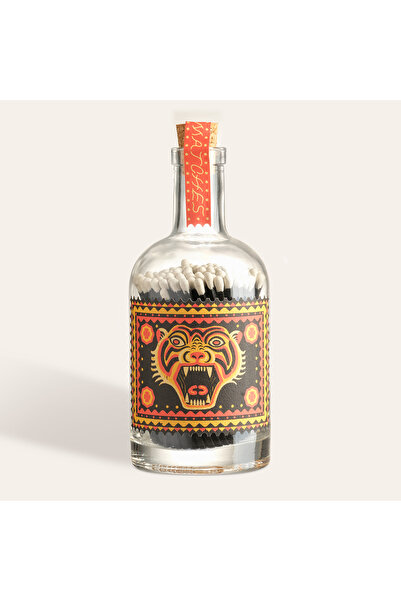 Zsa Zsa Zsu Roar Stamp Ahşap Hediyelik Eşya 19x8x8 Cm Renkli