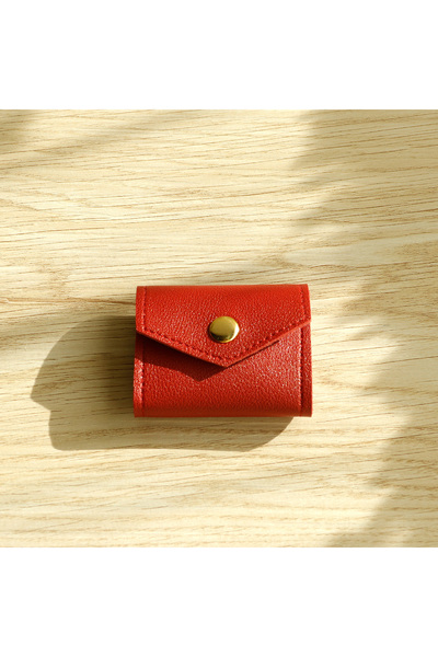 Choice Red Travel Portable Jewelry Organizer Roll Jewelry Roll Up Bag Foldabl...