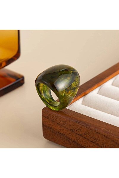 Choice Color 4 Lacteo Fashion Irregular Acrylic Resin Water Drop Chunky Finge...