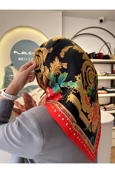 EGGO COUTURE Tivil İpek Eşarp