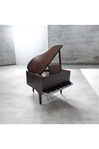 Aurora Masaüstü Minyatür Piyano - Ahşap Renk / Hediyelik