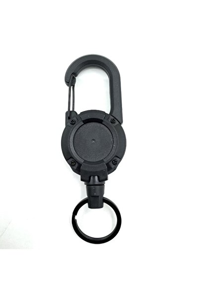 Choice سلسلة مفاتيح قابلة للسحب من الطراز أ - بلاستيك متين متعدد الألوان، مزو...