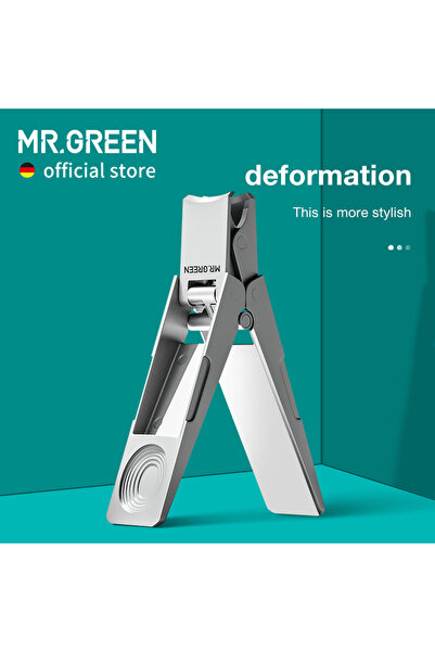 Mr Green مقص أظافر قابل للطي من مستر جرين، أدوات مبتكرة للعناية بالأظافر، مصن...