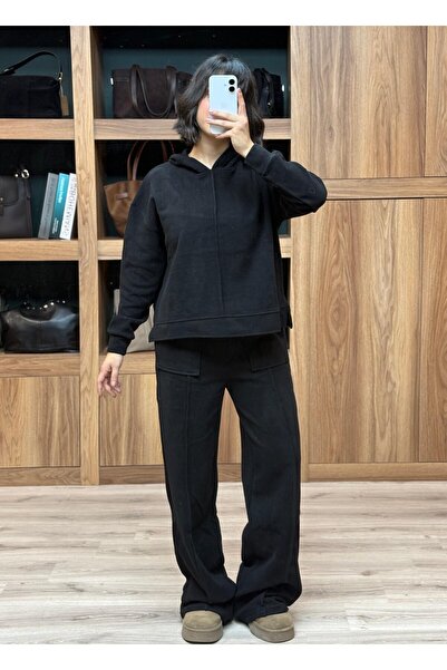 VAZIRADK بدلة سالونيك ذات قميص قصير من الأمام وطويل من الخلف مع بنطلون