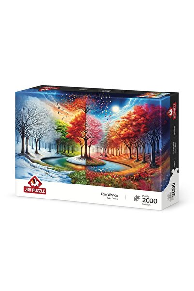 Art Puzzle Four Worlds 2000 Piece Puzzle