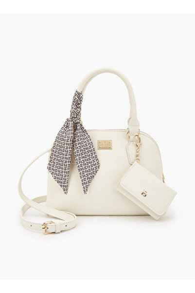 Flora Bella by Shoexpress Scarf Accent Crossbody Bag with Detachable Pouch - ...