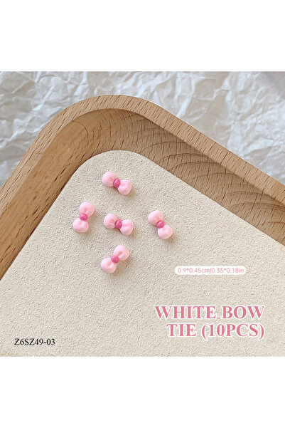 Choice Z6SZ49-03، 10 قطع من إكسسوارات الأظافر المصنوعة من سبيكة معدنية على شك...