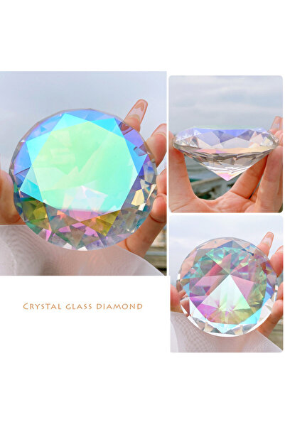 Choice حامل عرض فن الأظافر ثلاثي الأبعاد ذو ألوان متقزحة، 80 مم، مصنوع من الك...