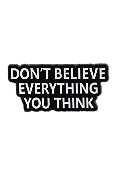 Choice 9 دبابيس مينا تحمل اقتباسات "لن أكون" دبوس معدني مضحك بروش نسائي شارة ...