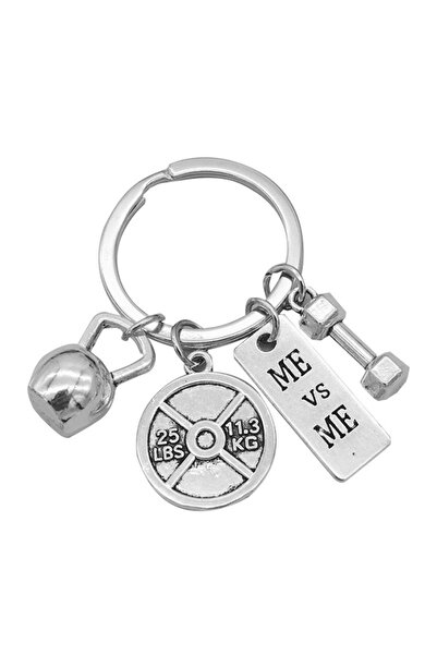 Choice B Strength Sports Barbell Dumbbell Charm Weight Fitness With Words Gym...