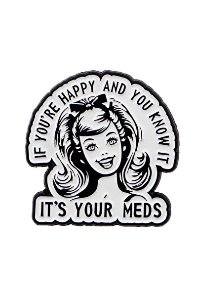 Choice 3 "في يوم من الأيام، سنستيقظ على نعيه" دبوس مينا على شكل هيكل عظمي كرت...