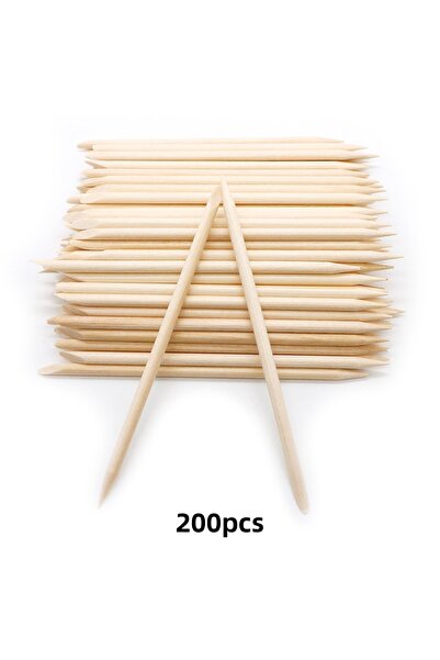 Choice1 200 قطعة، 100/200/500 قطعة، أعواد خشبية طبيعية لإزالة الجلد الميت حول...