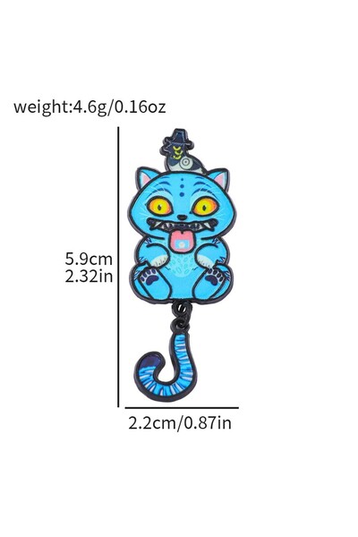 Miniso Derpy Brooch Kpop Demon Hunters Cute Saja Boys Tiger Derpy Creative Pe...