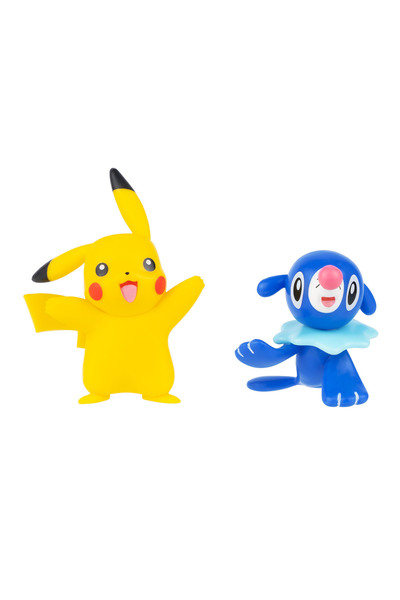 Pokemon Battle 2'li Figür Seti PKW4074 - Pikachu ve Popplio