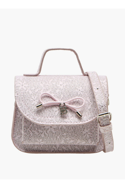 Flora Bella by Shoexpress حقيبة كروس بودي مزينة بفيونكة مع حزام قابل للفصل - ...