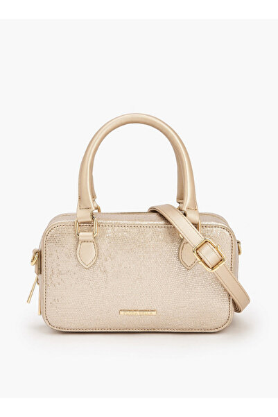 Flora Bella by Shoexpress Textured Crossbody Bag with Detachable Shoulder Str...