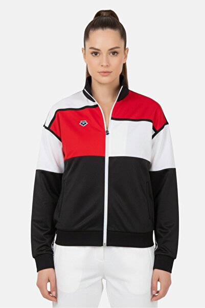 ARENA Women Embroidered Longo Long Sleeve Bomber Jacket, Multicolor