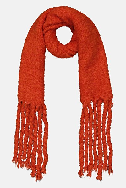 Reserved Women Plain Scarves, Orange