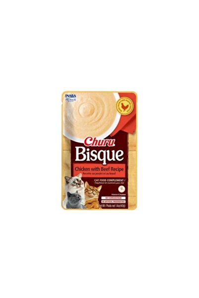 Inaba Inaba Choro Bisque Wet Cat Food with Chicken and Beef 40g