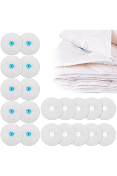 Generic 20 قطعة من أزرار كبس اللحاف، مشابك غطاء بلاستيكية