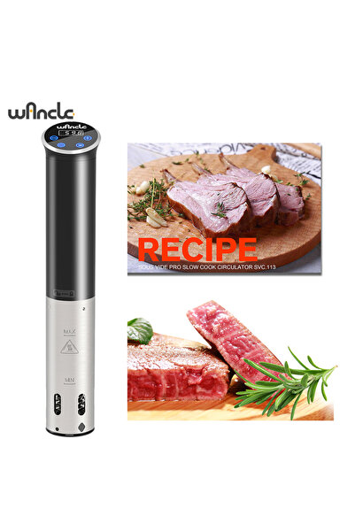 Choice US M800A 1100W Vacuum Sous Vide Cooker IPX7 Waterproof Slow Cooker wit...