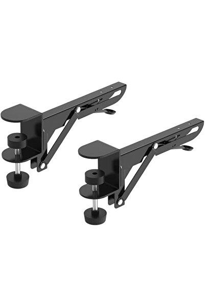 Arabest Ergonomics Desk Extender Tray, 9.5"x9.1" Table Mount Arm Wrist Rest S...