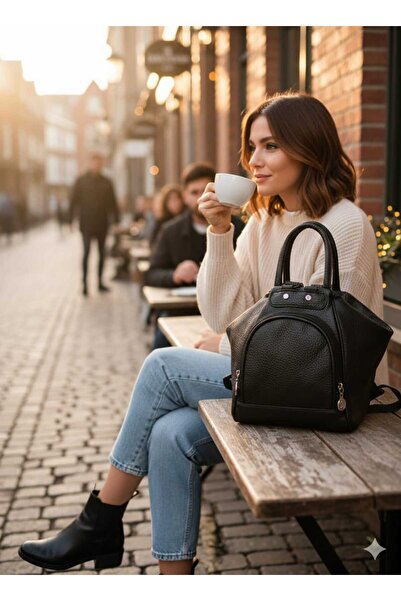 change time Multi-Purpose Shoulder Backpack and Handbag Mymn Model Width: 34 ...