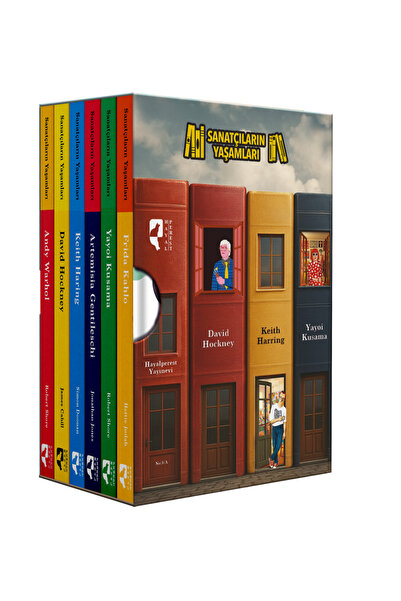HayalPerest Kitap Sanatçıların Yaşamları Seti Kutulu 6 Kitap