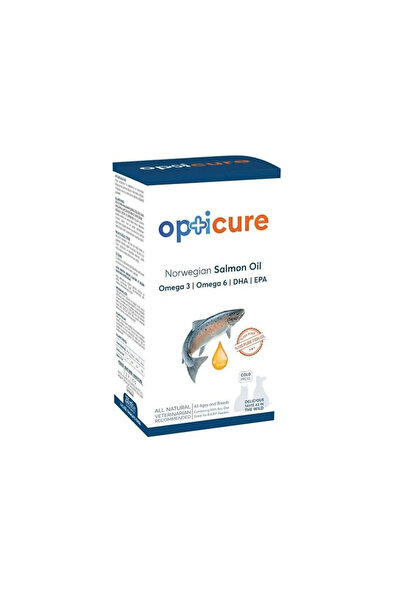 opticure Kedi ve Köpek Norveç Somonu Balık Yağı 250 ML