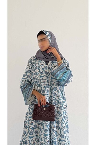 AYA MWT567 - Floral Abaya