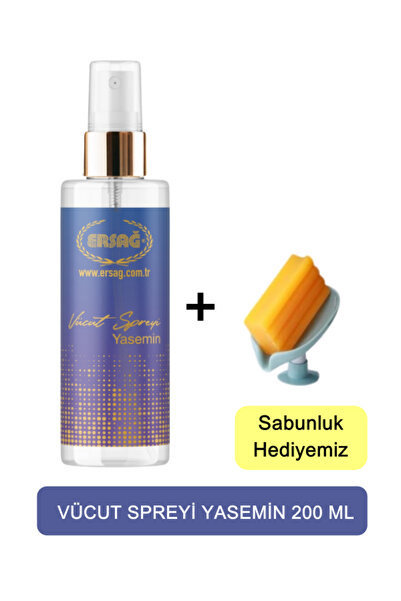 Ersağ Vücut Spreyi Yasemin 200 ml + ( Sabunluk Hediyemiz ) 621 -16