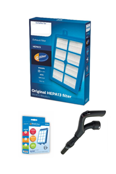 Magic Bags Acesta este un set de filtre HEPA și mâner de perie cu telecomandă...