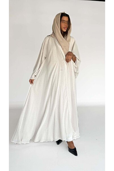 AYA MW1822 - Double-layered abaya with loose sleeves made of Japanese crepe