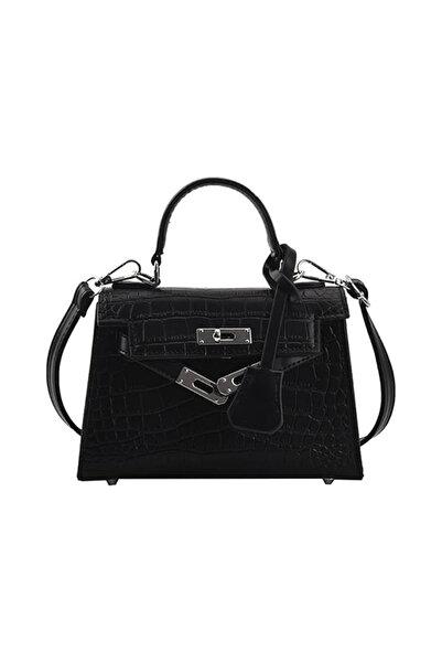 AioTio Stylish PU Leather Crossbody Shoulder Bag with Crocodile Pattern and A...