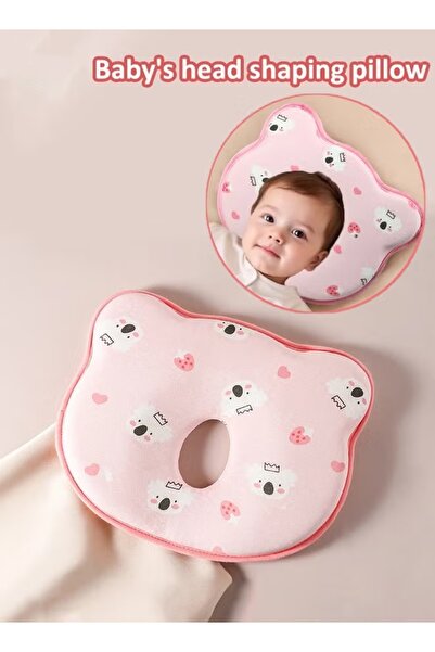 Generic Baby Neck Support Pillow Baby's Head Shaping Pillow Memory Foam Pillo...