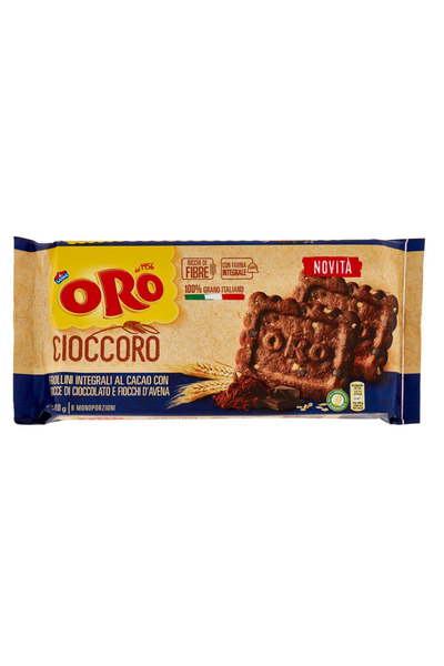 Biscotti Saiwa Oro Cioccoro 300g wholemeal biscuits with cocoa