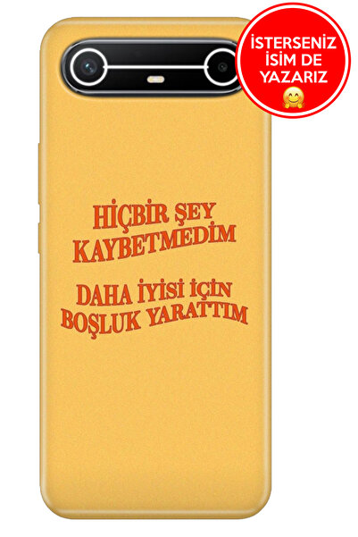 TECNO Spark Slim 5G KM9 Kılıf TPU Resimli Silikon Kaybetmedim